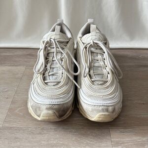 Nike Air Max 97 Cream Sneakers Size 5.5